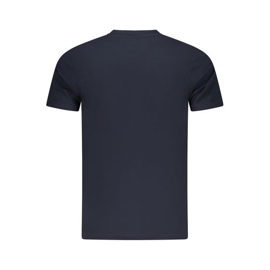 Cavalli Class Blue Cotton Men T-Shirt Mens T-Shirt