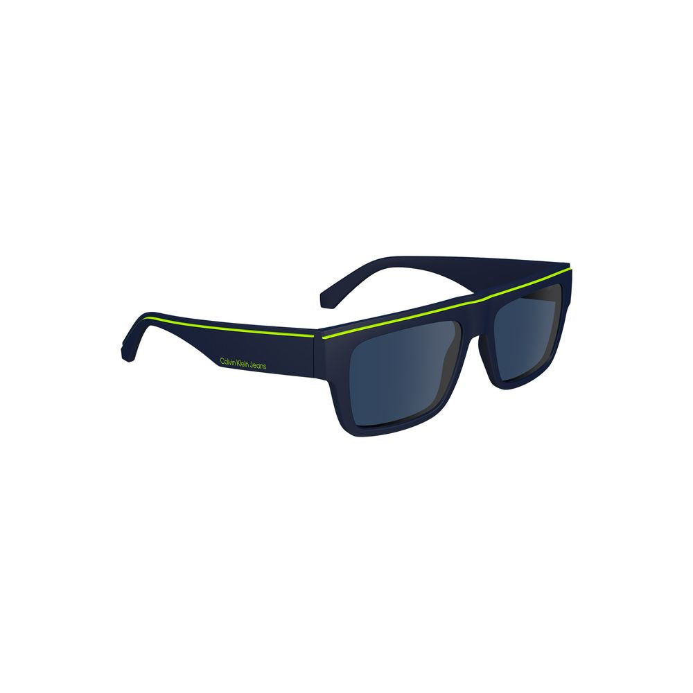 Calvin Klein Blue Injected Plastic Men's Sunglasses