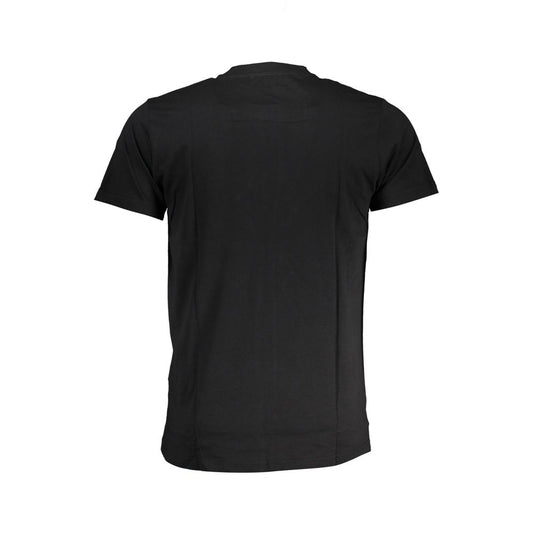 Cavalli Class Black Cotton T-Shirt Mens T-Shirt