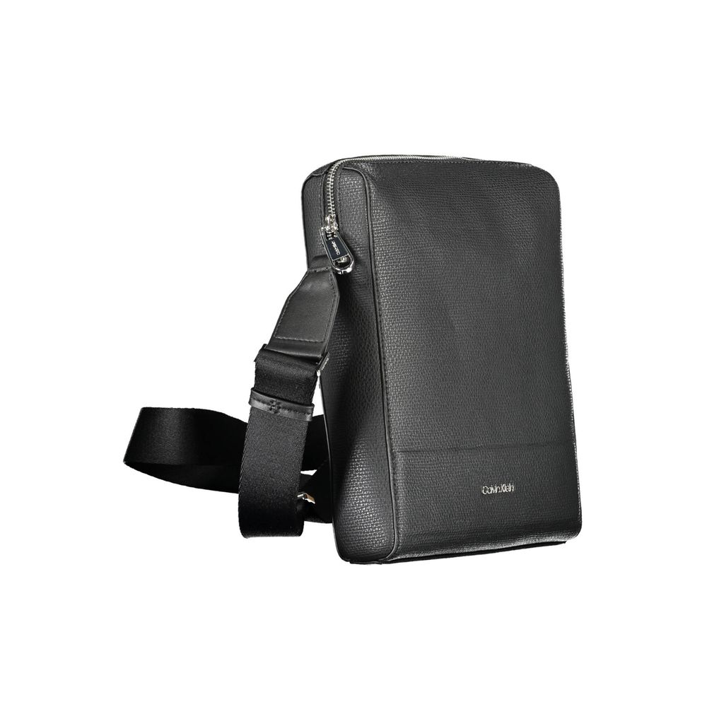 Calvin Klein Black Polyester Mens Shoulder Bag Mens Shoulder Bag