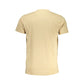 Cavalli Class Beige Cotton T-Shirt Mens T-Shirt