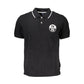 North Sails Black Cotton Polo Shirt Mens T-Shirt