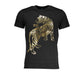Cavalli Class Black Cotton T-Shirt Mens T-Shirt