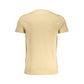 Cavalli Class Beige Cotton T-Shirt Mens T-Shirt