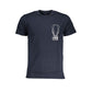Cavalli Class Blue Cotton T-Shirt Mens T-Shirt