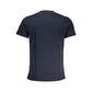 Cavalli Class Blue Cotton T-Shirt Mens T-Shirt
