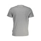 Napapijri Grigio Cotton Men T-Shirt