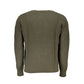 North Sails Green Cotton Men Sweater Mens Sweater