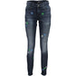 Desigual Blue Cotton Women Jeans