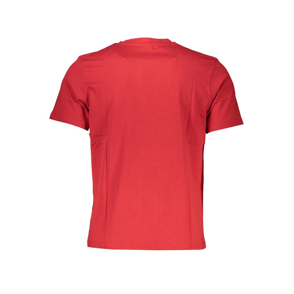 North Sails Red Cotton T-Shirt Mens T-Shirt