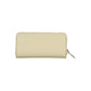 Calvin Klein Elegant Beige Zip Wallet with RFID Blocking Womens Wallet