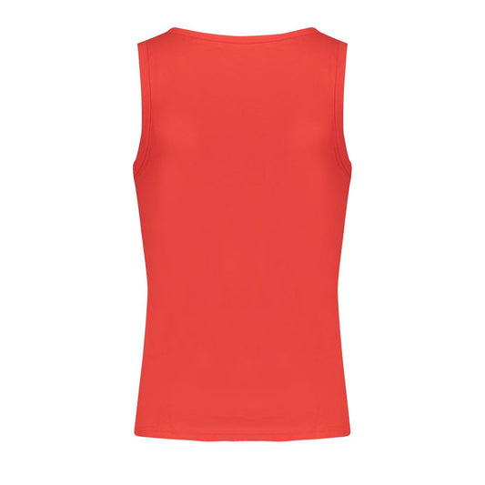 Norway 1963 Red Cotton Men Tank Top