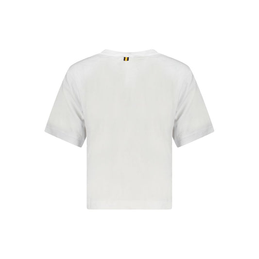 K-WAY White Cotton T-Shirt