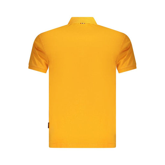 Napapijri Orange Cotton Polo Shirt