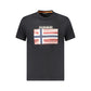 Napapijri Black Cotton Men's T-Shirt