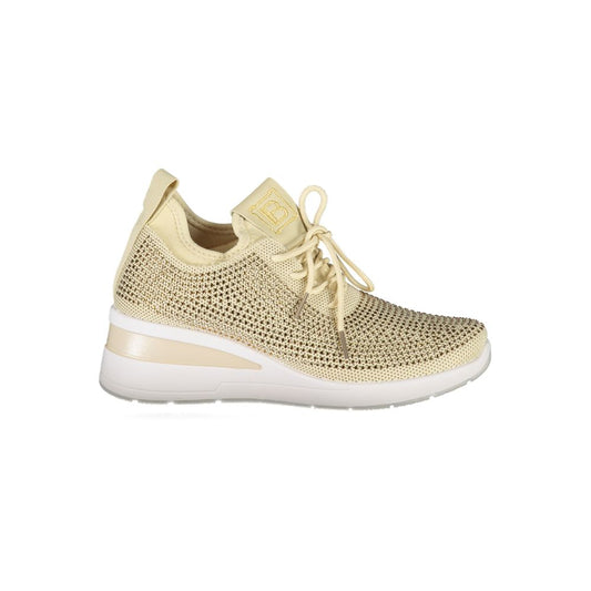 Laura Biagiotti Beige Polyester Sneaker