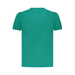 Cavalli Class Green Cotton Men T-Shirt Mens T-Shirt