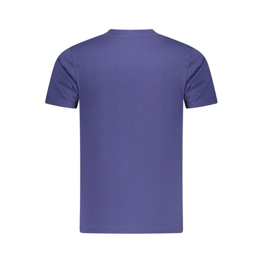 Cavalli Class Blu Cotton Men T-Shirt
