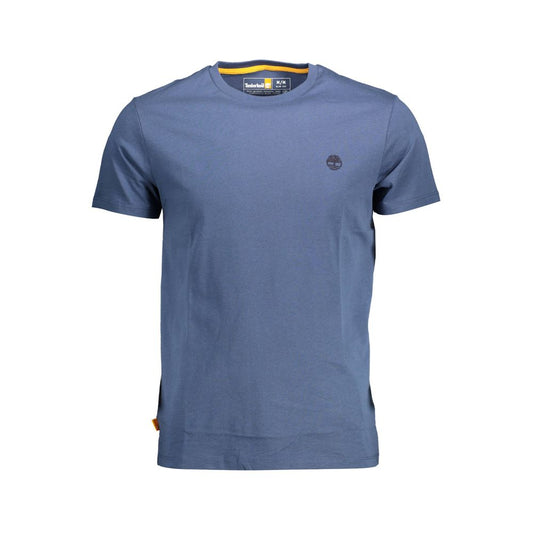 Timberland Blue Organic Cotton Men T-Shirt