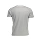 North Sails Grey Cotton Men's T-Shirt