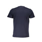 Cavalli Class Blue Cotton Men T-Shirt Mens T-Shirt
