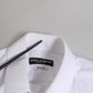 Dolce & Gabbana White Cotton GOLD Long Sleeve Men Dress Shirt