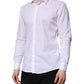Daniele Alessandrini White Long Sleeves Dress Shirt