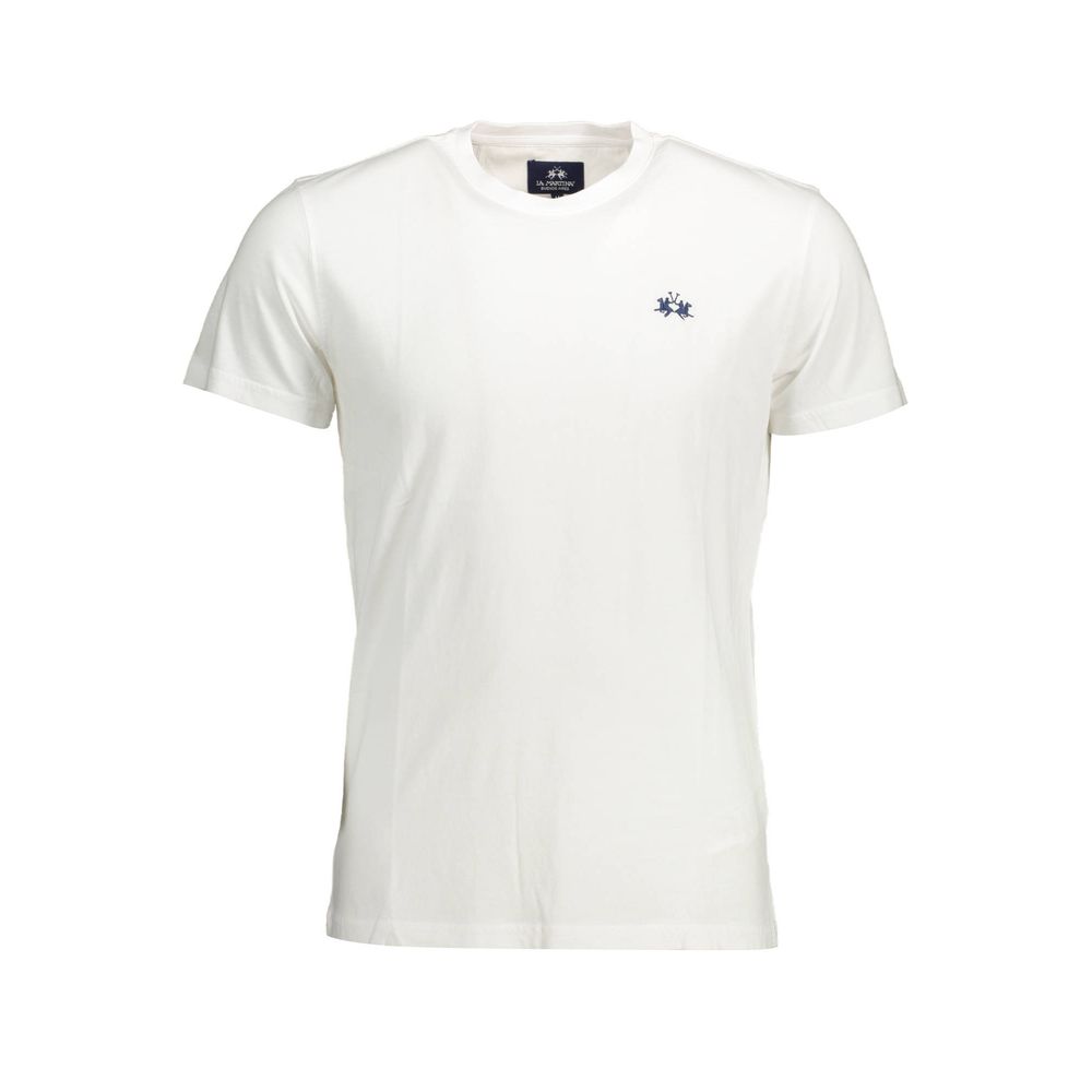 La Martina Chic Crew Neck Embroidered Tee Mens T-Shirt