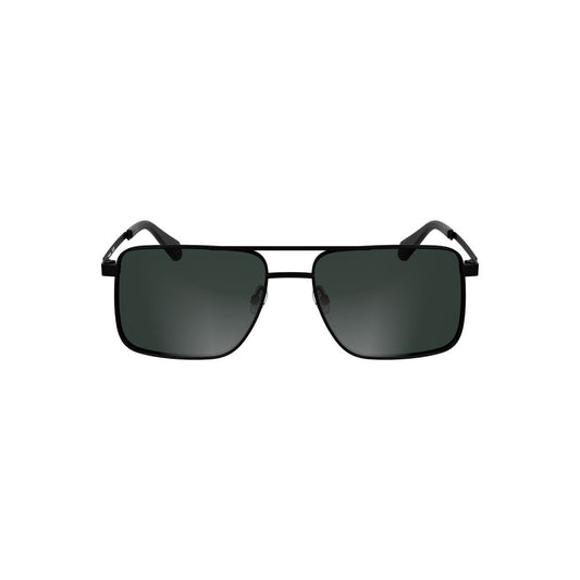 Calvin Klein Black Metal Men Sunglass