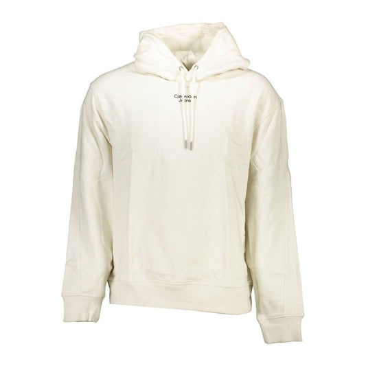 Calvin Klein White Cotton Men Sweater Mens Sweater