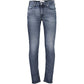 Calvin Klein Blue Cotton Men Jeans