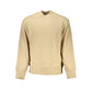 Calvin Klein Beige Cotton Men Sweater Mens Sweater