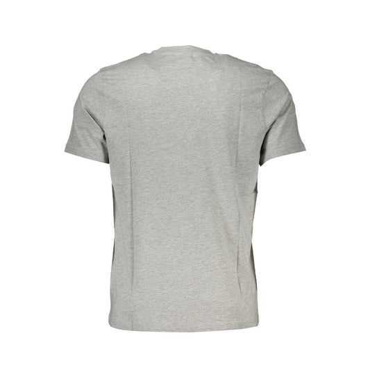 North Sails Brown Cotton Men T-Shirt Mens T-Shirt