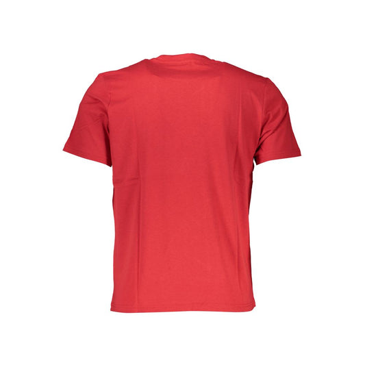 North Sails Red Cotton T-Shirt Mens T-Shirt