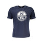 North Sails Blue Cotton T-Shirt Mens T-Shirt