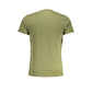 Cavalli Class Green Cotton T-Shirt Mens T-Shirt
