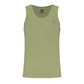 Norway 1963 Green Cotton Men Shirt