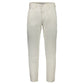 Calvin Klein White Cotton Straight-Leg Jeans