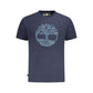Timberland Blue Cotton Men T-Shirt