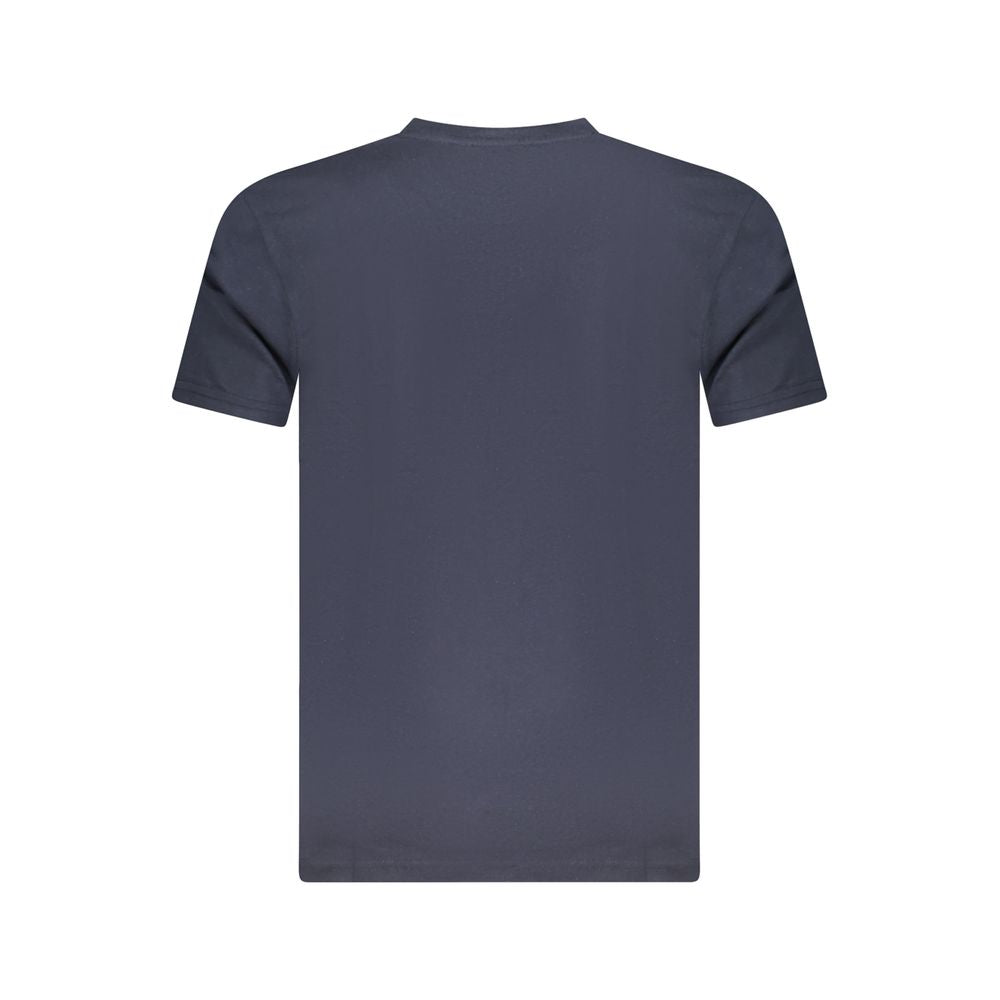 Cavalli Class Blue Cotton Men T-Shirt Mens T-Shirt
