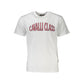 Cavalli Class White Cotton Men T-Shirt Mens T-Shirt