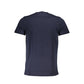 Cavalli Class Blue Cotton Men T-Shirt Mens T-Shirt