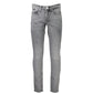 Calvin Klein Gray Cotton Men Jeans