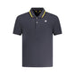 K-WAY Blue Cotton Polo Shirt Mens T-Shirt