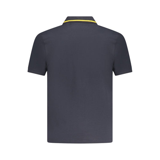 K-WAY Blue Cotton Polo Shirt Mens T-Shirt