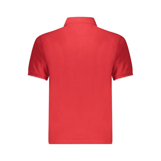 North Sails Red Cotton Polo Shirt