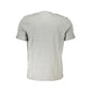 North Sails Gray Cotton T-Shirt Mens T-Shirt