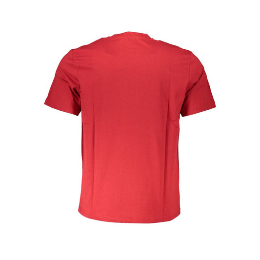 North Sails Red Cotton T-Shirt Mens T-Shirt