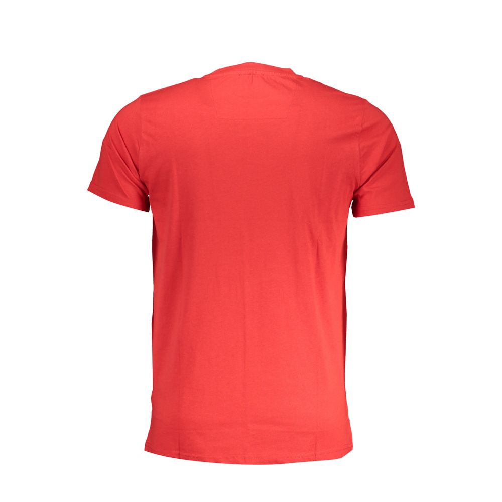 Cavalli Class Red Cotton T-Shirt Mens T-Shirt