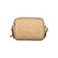 Mario Valentino Beige Polyurethane Women Shoulder Bag